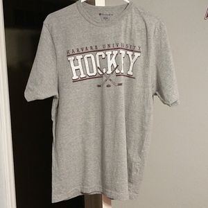 Harvard university hockey t shirt